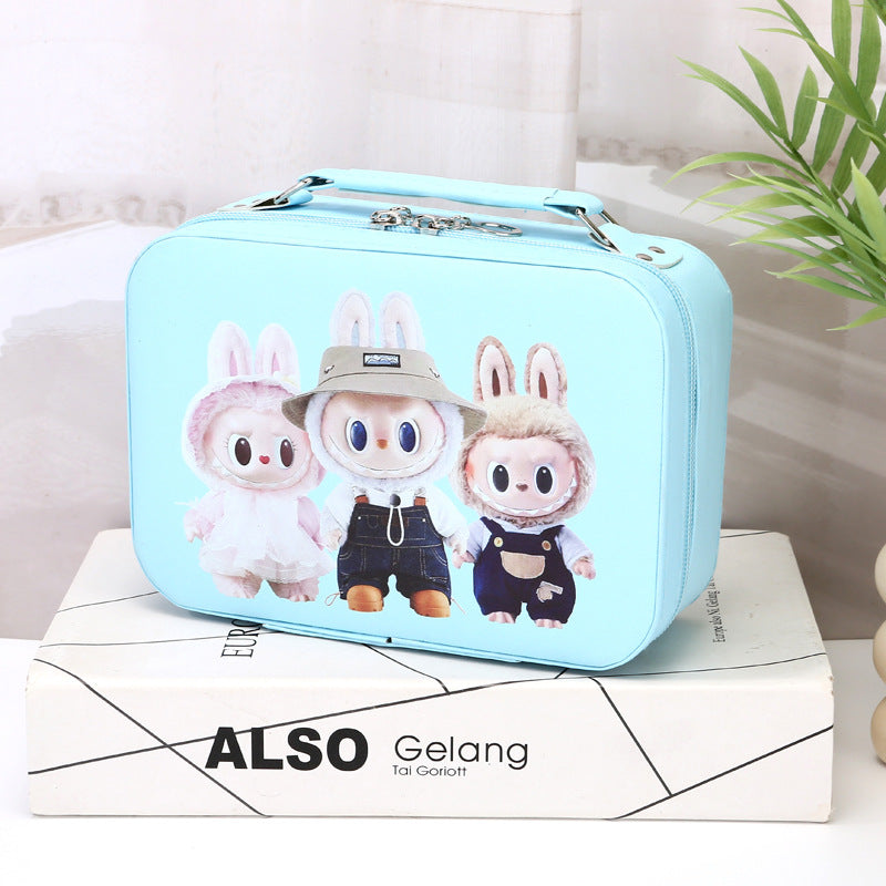 🔥Labubu Cute gift box(1 suitcase + 9 random items)