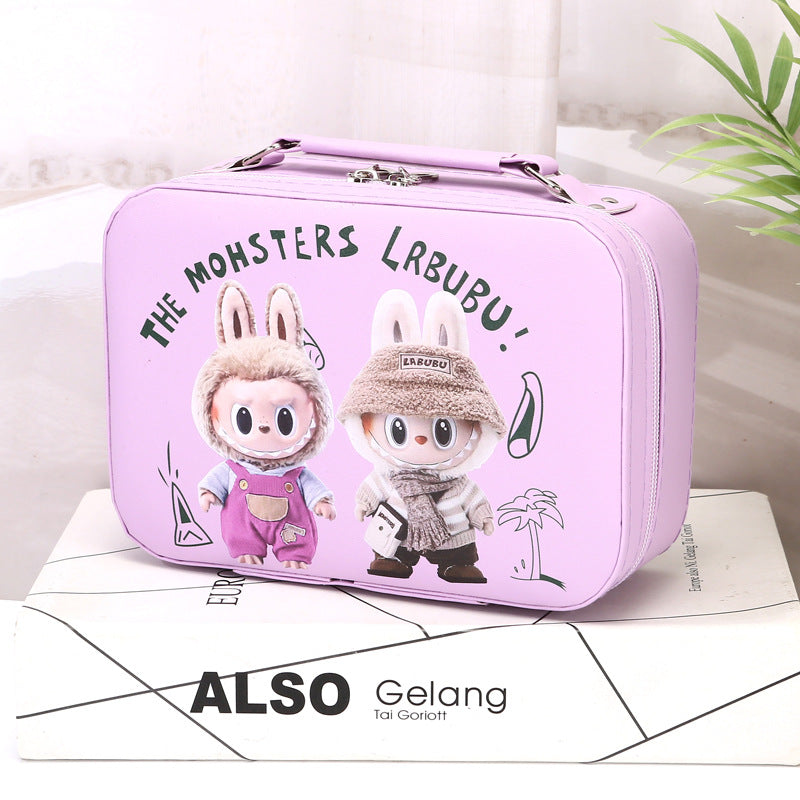 🔥Labubu Cute gift box(1 suitcase + 9 random items)