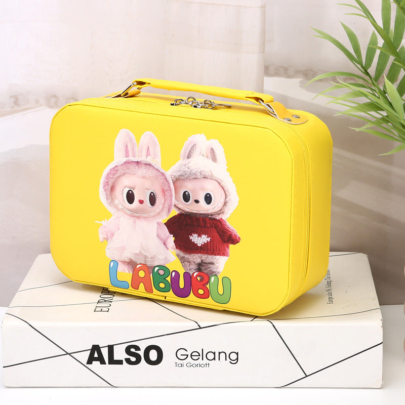 🔥Labubu Cute gift box(1 suitcase + 9 random items)