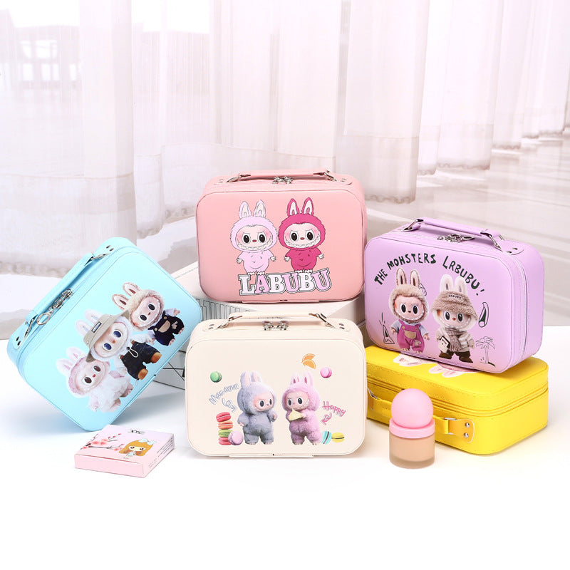 🔥Labubu Cute gift box(1 suitcase + 9 random items)