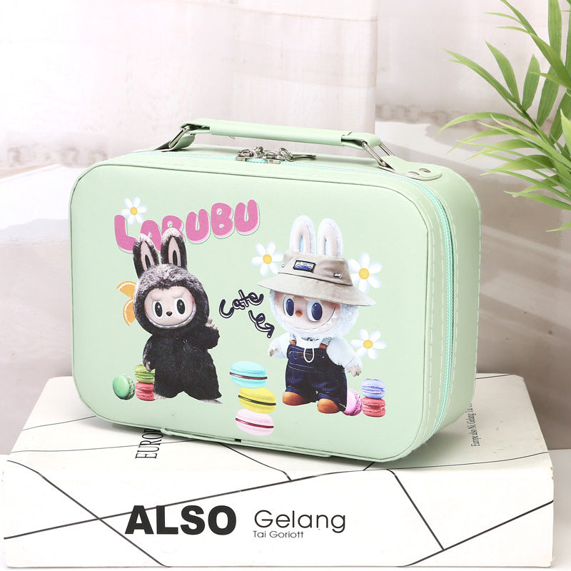 🔥Labubu Cute gift box(1 suitcase + 9 random items)