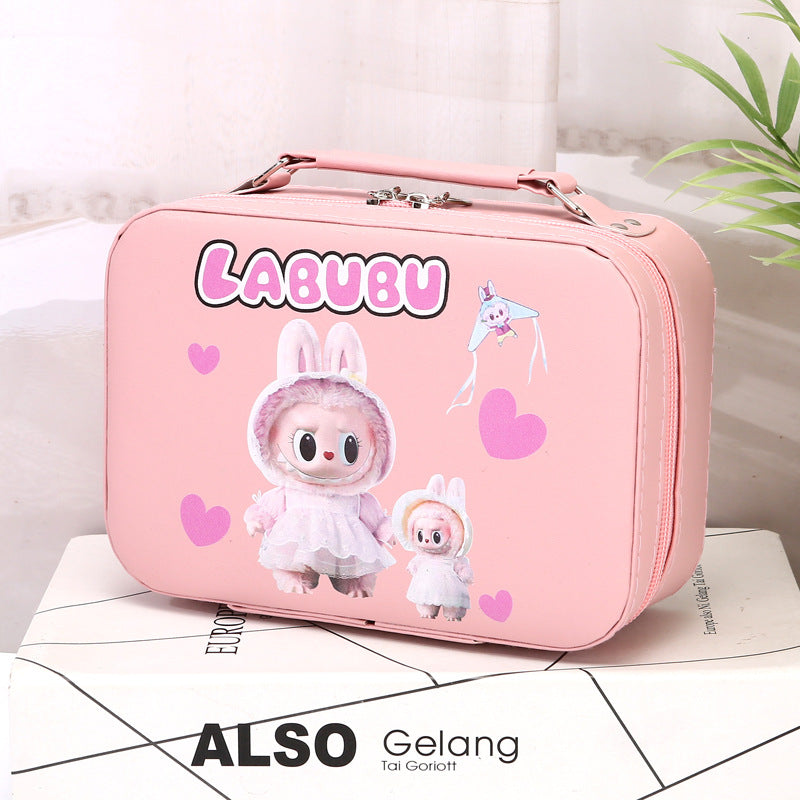 🔥Labubu Cute gift box(1 suitcase + 9 random items)
