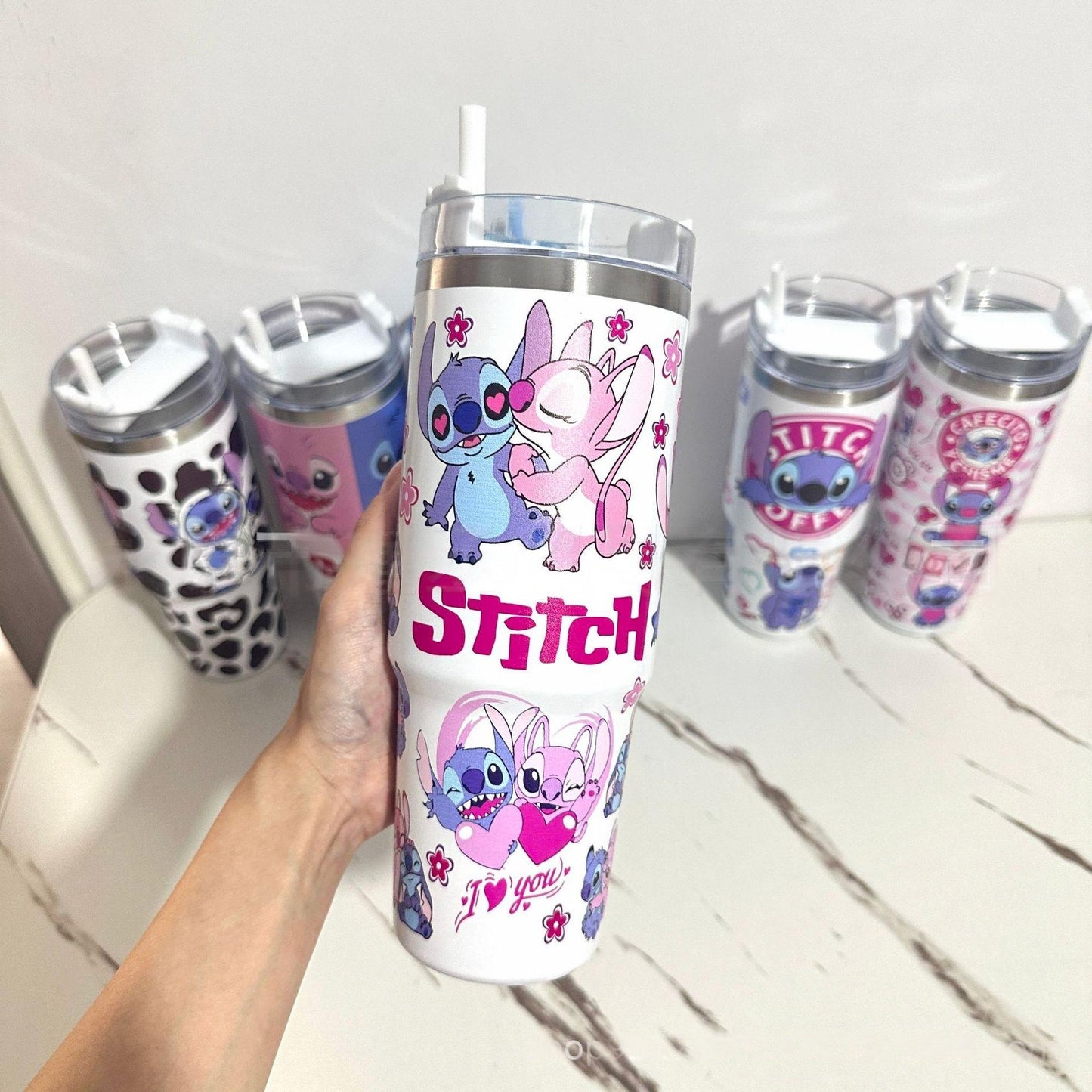 🔥Tasse à bec 30 oz Stitch New