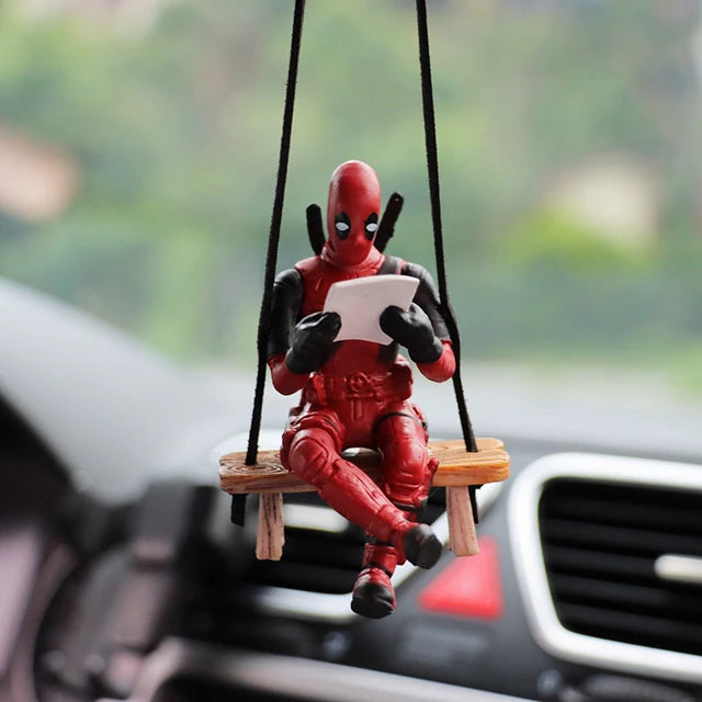 đ„Swinging Deadpool + đ„6 Deadpool Action Figures - Pack of 6