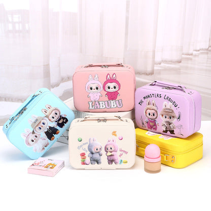 🔥Labubu Cute gift box（1 suitcase + 9 random items）