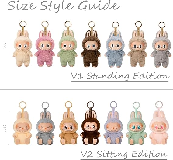 🔥Labubu Plush Keychain V1 V2 V3